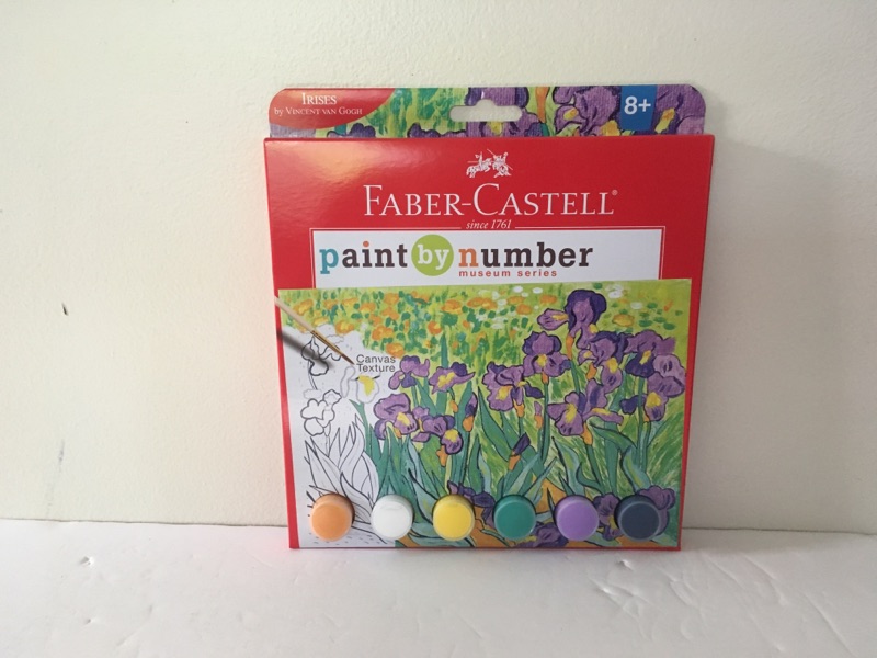 Faber Castell Paint By Number Museum Series Irises UPC #092633315132