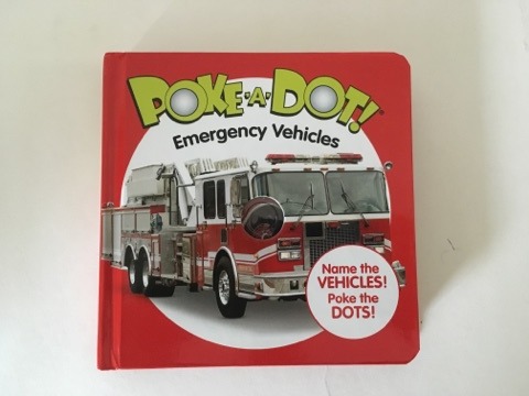 Poke A Dot Emergency Vehicles Book