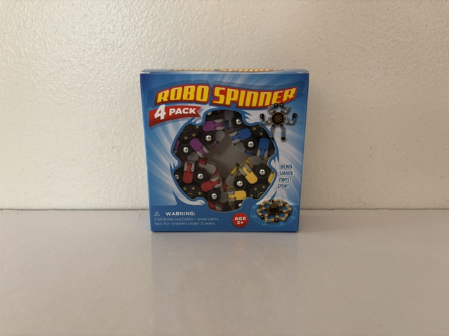 D & L Robo Spinners 4 Pack UPC #795516800465