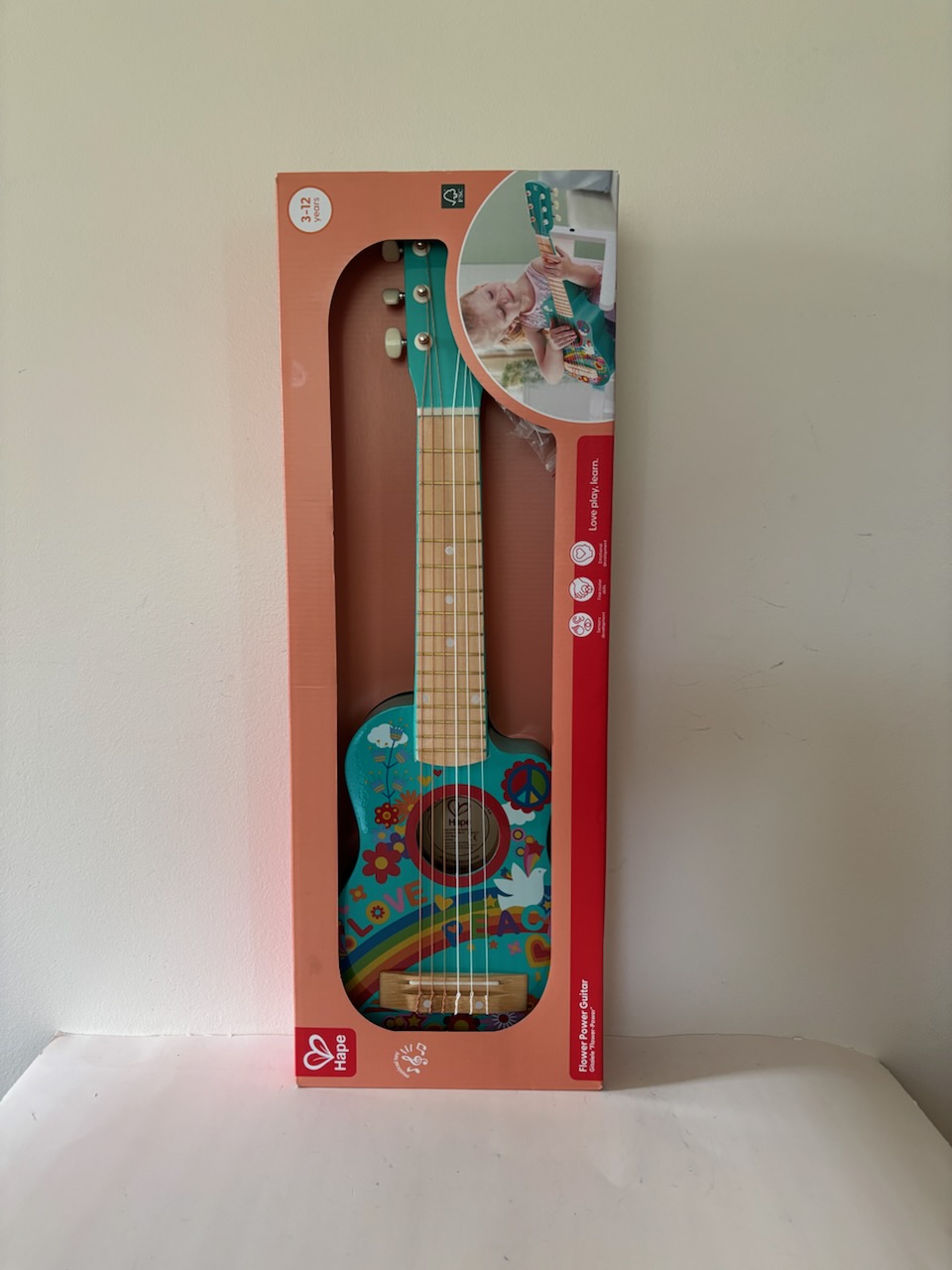 Hape Flower Power Guitar UPC #6943478021853