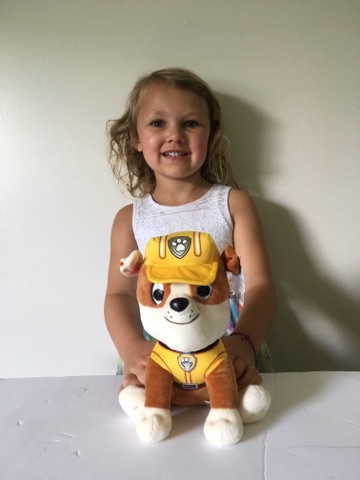 Gund Paw Patrol Rubble Plush UPC #778988481790