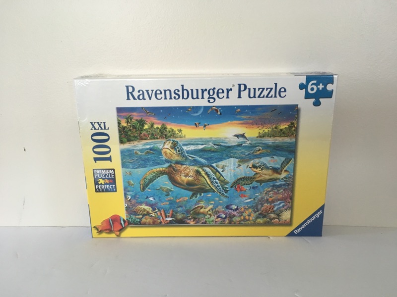 Ravensburger Swim with Sea Turtles Puzzle #12942 UPC #4005556129423