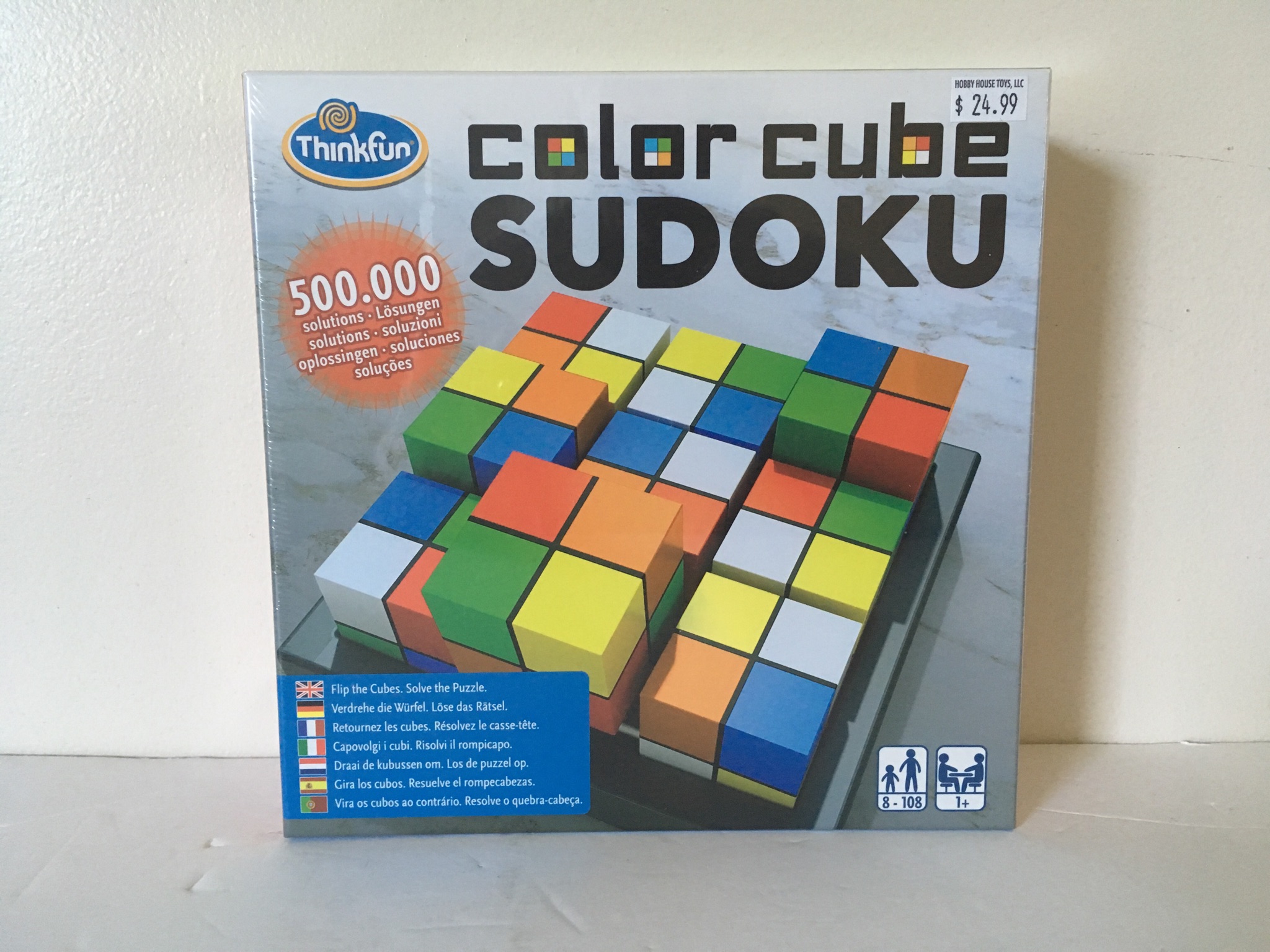Thinkfun Color Cube Sudoku Game