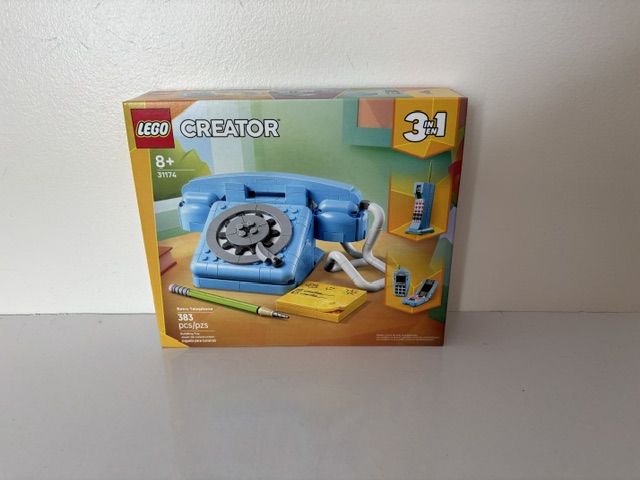 Lego Creator Retro Telephone 31174 UPC #673419412742