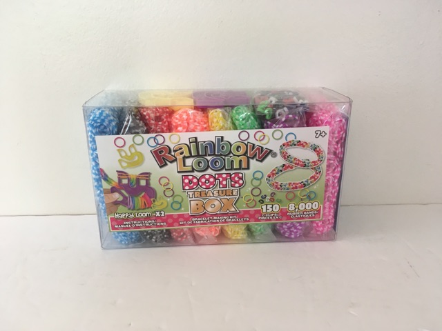 Rainbow Loom Dots Treasure Box UPC #812317025870