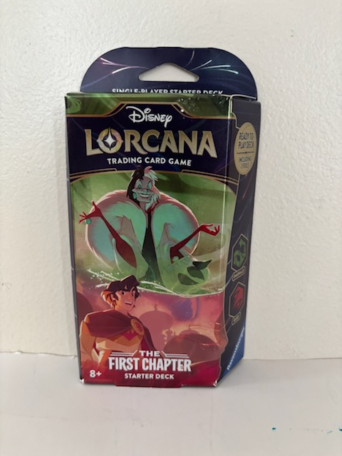 Ravensburger Disney Lorcana The First Chapter Starter Deck UPC #4050368981707