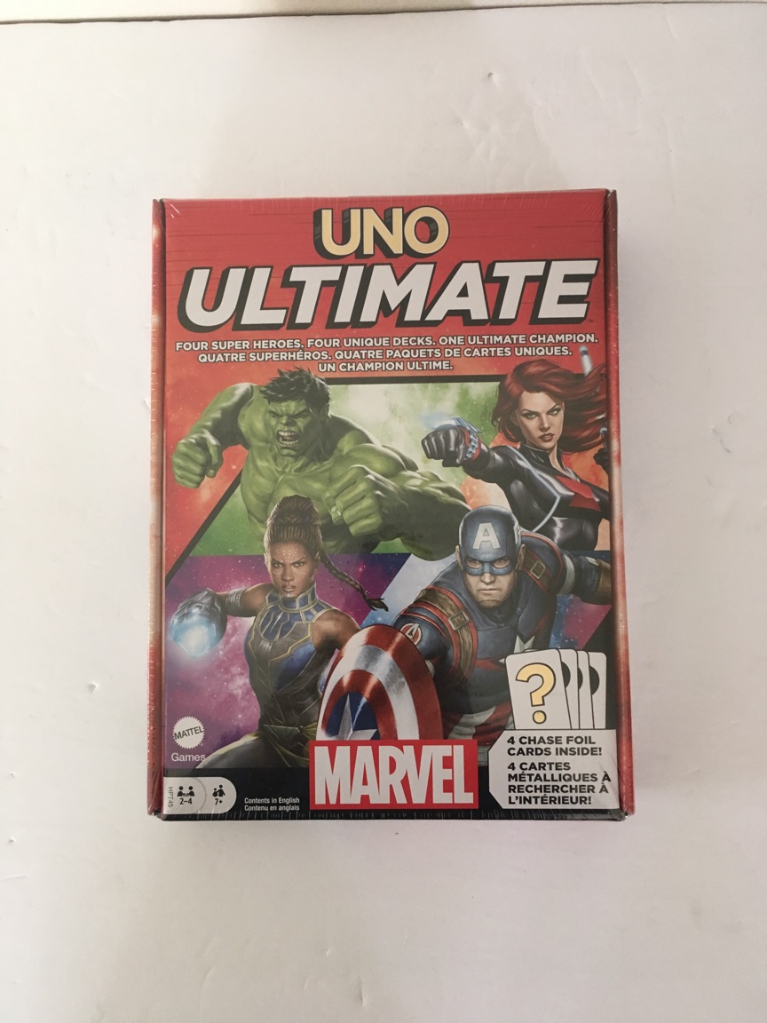 Mattel UNO Ultimate Card Game UPC #194735167227