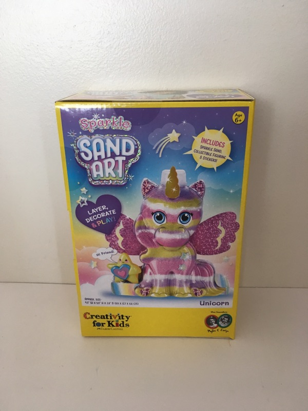 Creativity for Kids Sparkle Sand Art Unicorn Kit UPC #092633319222