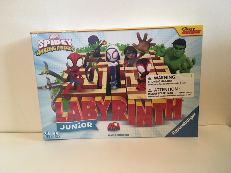 Ravensburger Marvel Spidey and his Friends Labyrinth JR UPC #4005556208944
