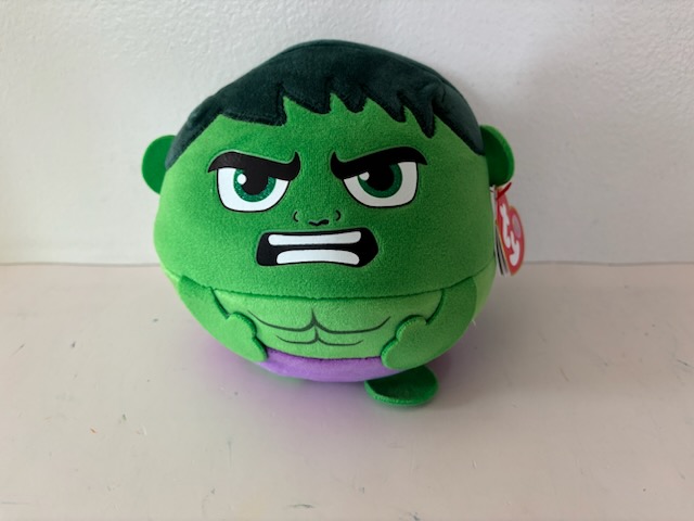 Ty Puffies Marvel Hulk Plush UPC #008421426034