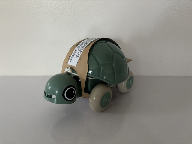 Bright Stripes Vikingtoys Pull Along Turtle UPC #7317673813305