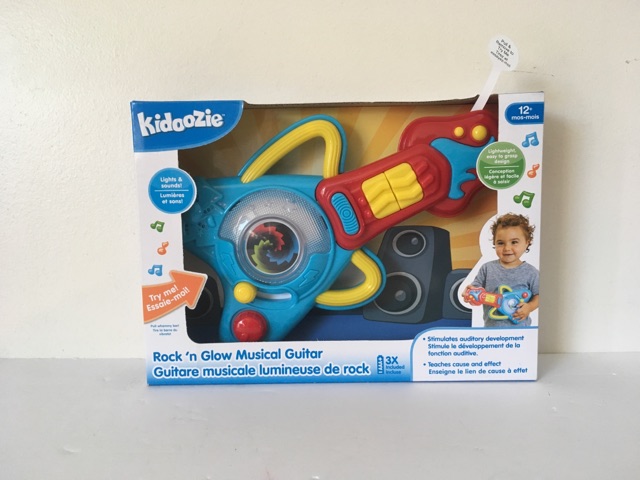 Kidoozie Rock 'n Glow Musical Guitar