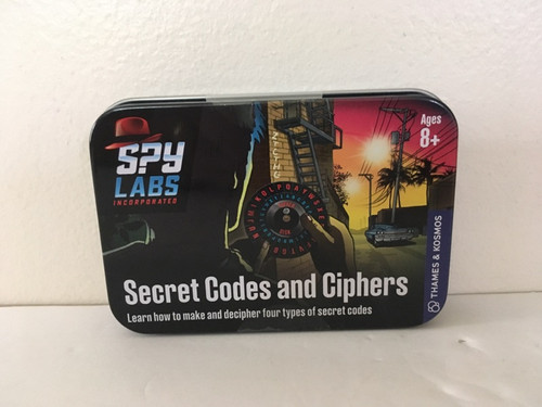 Thames & Kosmos Spy Labs Secret Codes and Ciphers UPC #814743017740 ...