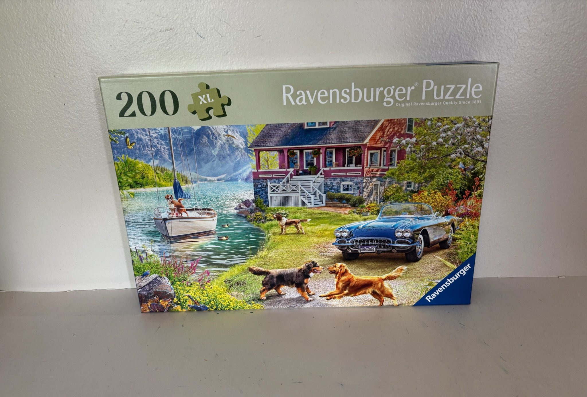 Ravensburger Summer Lake House XL Puzzle UPC #4005555013709