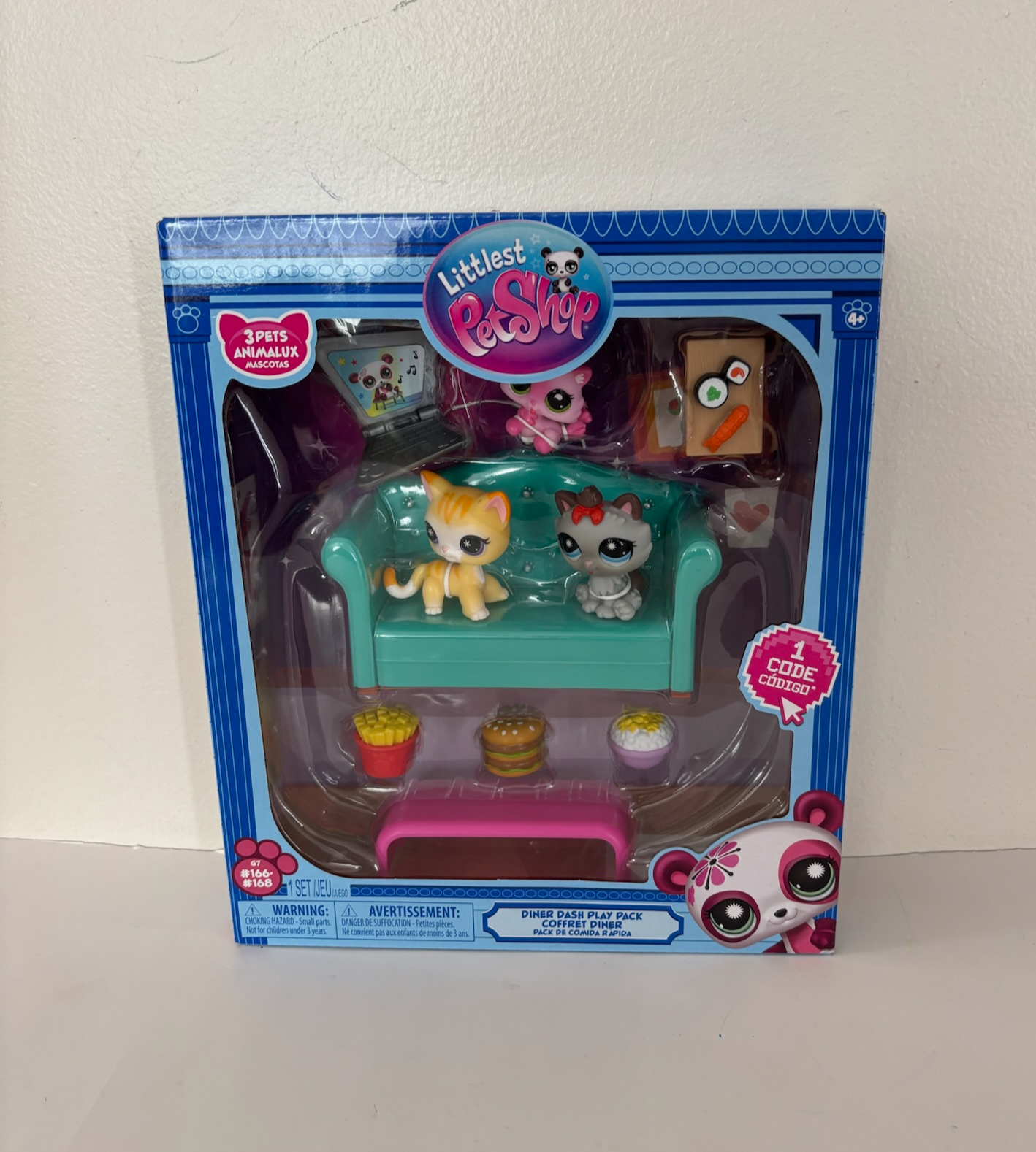Schylling Littlest Pet Shop Diner Dash Play Pack UPC #885561006360