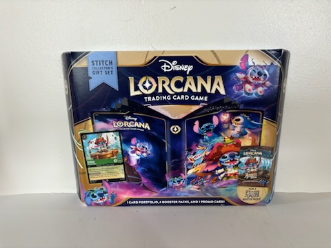 Ravensburger Disney Lorcana Stitch Collector's Gift Set UPC #4050368984357