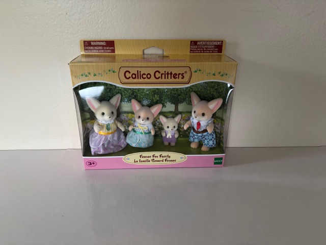 Epoch Calico Critters Fennec Fox Family UPC #020373222953