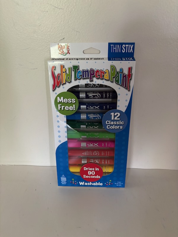 Pencil Grip Kwik Stix Solid Tempera Classic Colors Paint UPC #634901006085