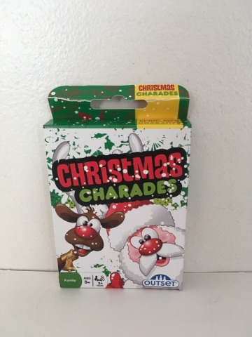 Outset Christmas Charades Card Game UPC #625012191364