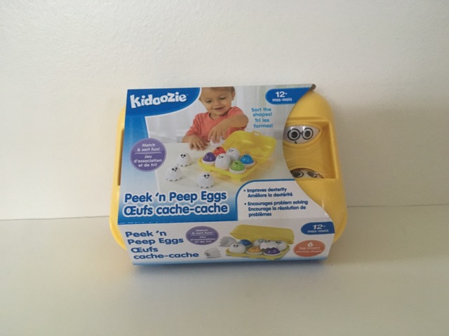 Kidoozie Peek'n Peep Eggs UPC #020373025837