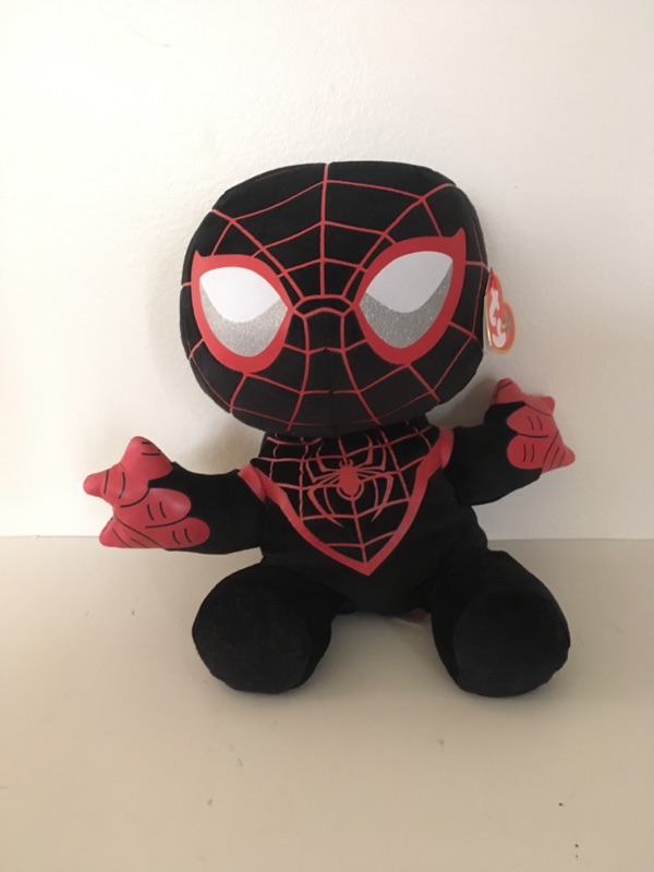 TY Beanie Buddy Marvel Miles Morales Plush UPC #008421450060