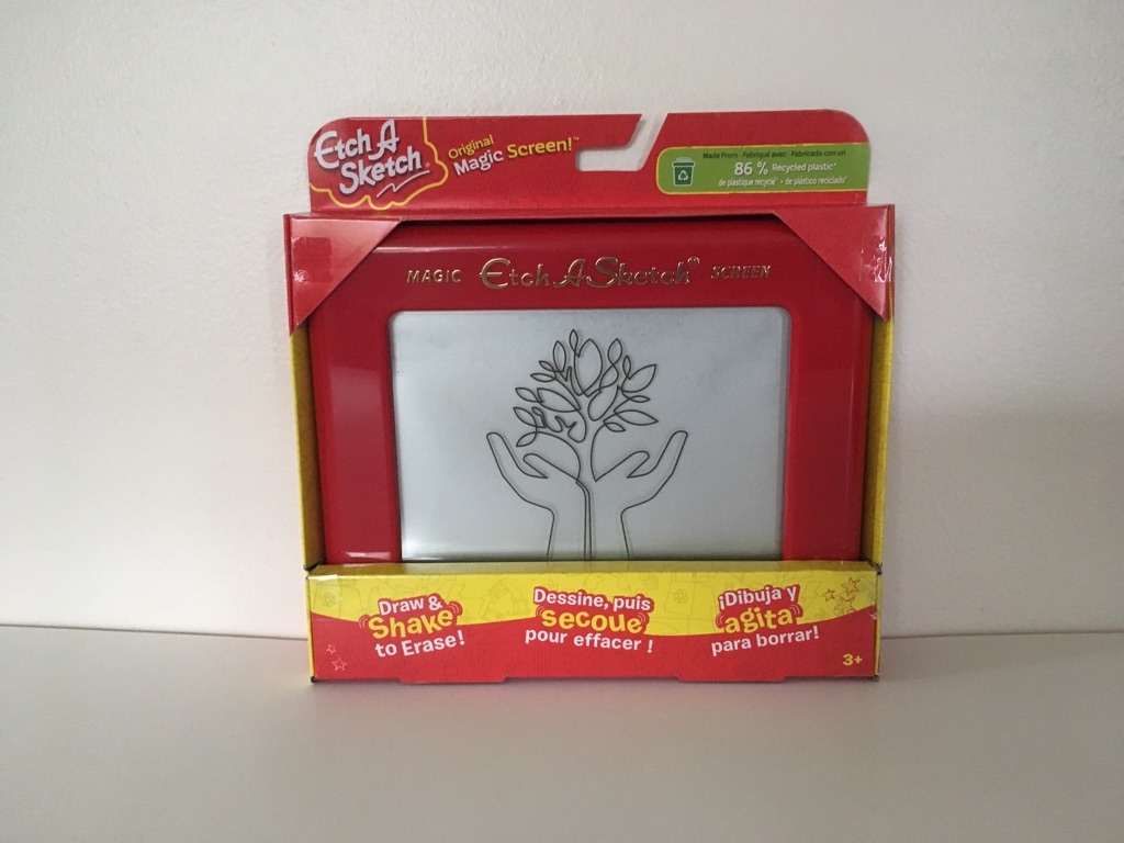 Spin Master Etch A Sketch Game UPC #778988459980