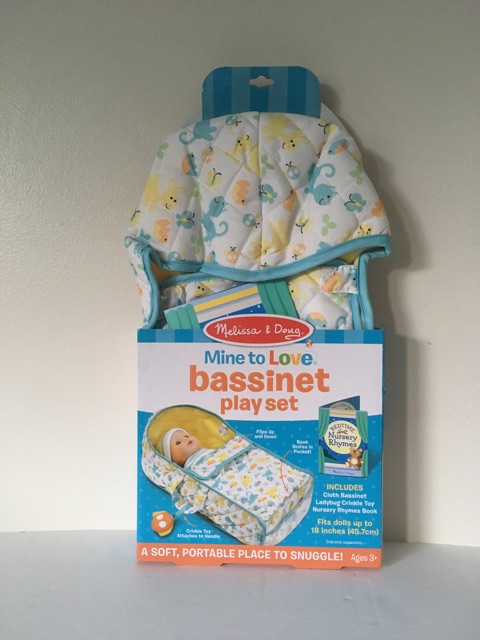 Melissa & Doug Mine to Love Bassinet Playset UPC #000772317160