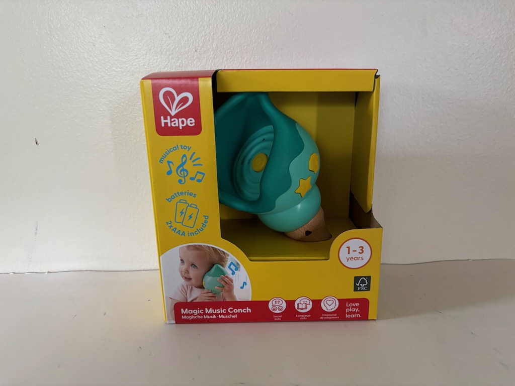 Hape Magic Music Conch UPC #6943478045484