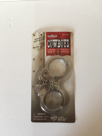 Parris Die Cast Handcuffs UPC #047379050076