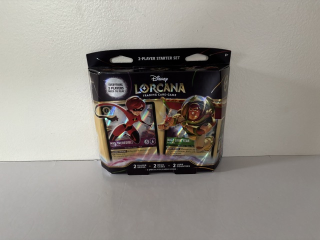 Disney Lorcana Card Game 2-Player Starter Set UPC #4050368988546