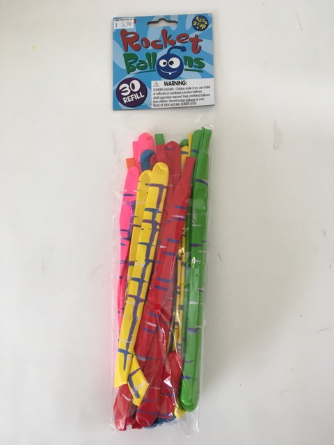 Rocket Balloon Refills UPC #019649218226