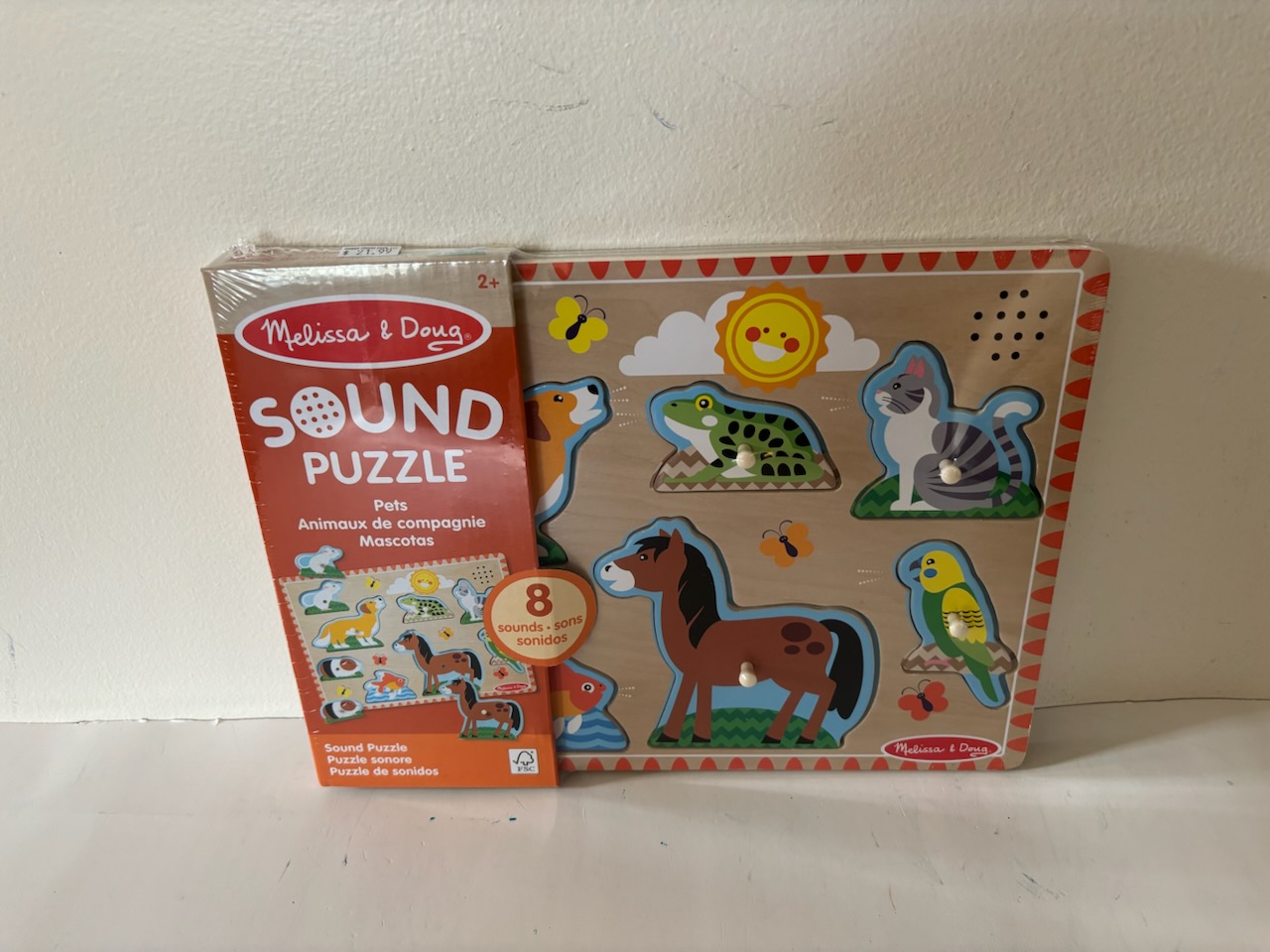 Melissa & Doug Sound Puzzle - Pets UPC #000772007306