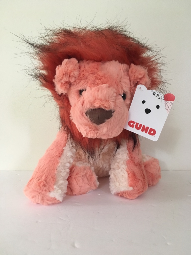 Gund Cozys Lion Plush UPC #778988316634