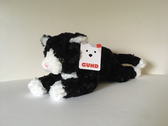 Gund Sebastian Black & White Cat #6050651 UPC #028399111893