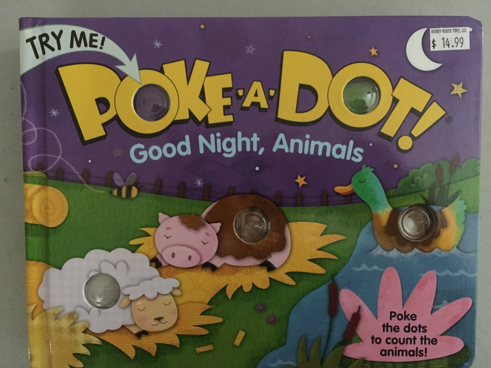Poke a Dot, Good Night Animals UPC #000772313438