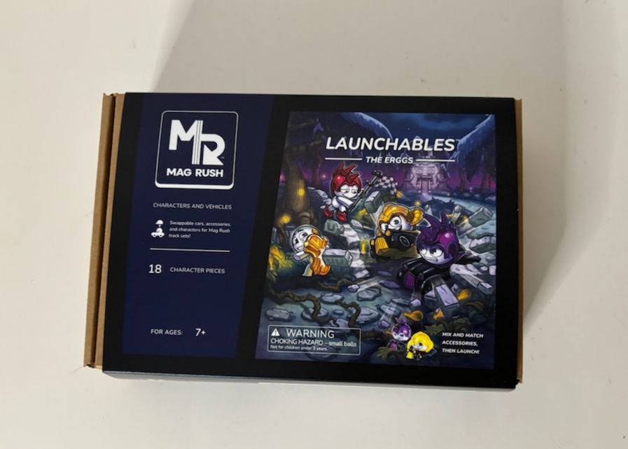 Mag Rush Launchables The Erggs Characters & Vehicles Set UPC #856469008107