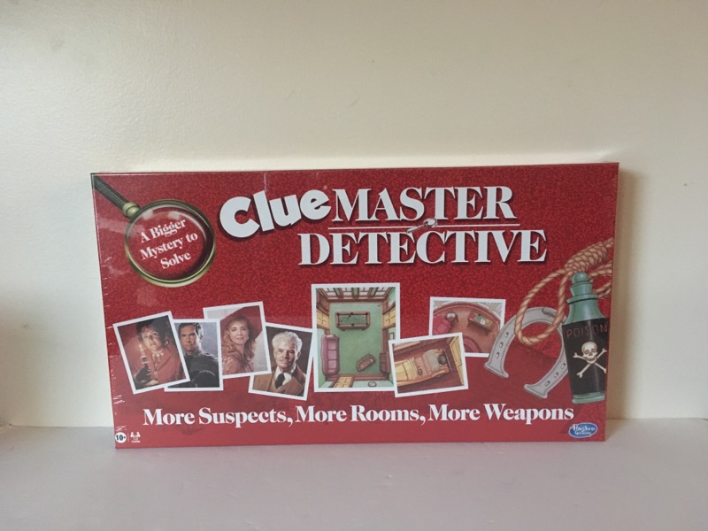 Clue Master Detective Game UPC #714043012134