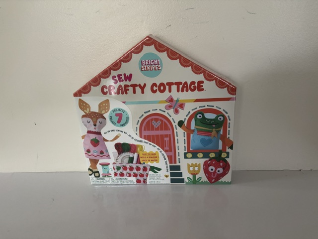 Bright Stripes Sew Crafty Cottage Kit UPC #810169161128