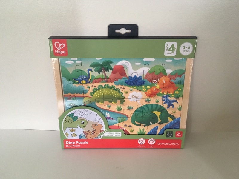 Hape Dino Puzzle UPC #6943478039315