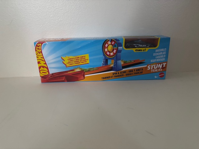 Mattel HotWheels Spin & Score Set FTH79 UPC #194735046645