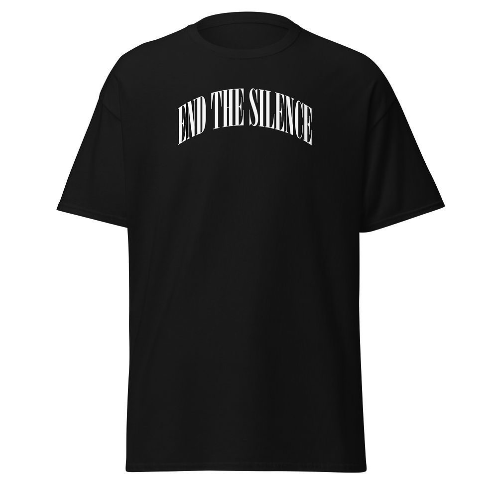 Thumbnail: Modern street wear end the silence tee