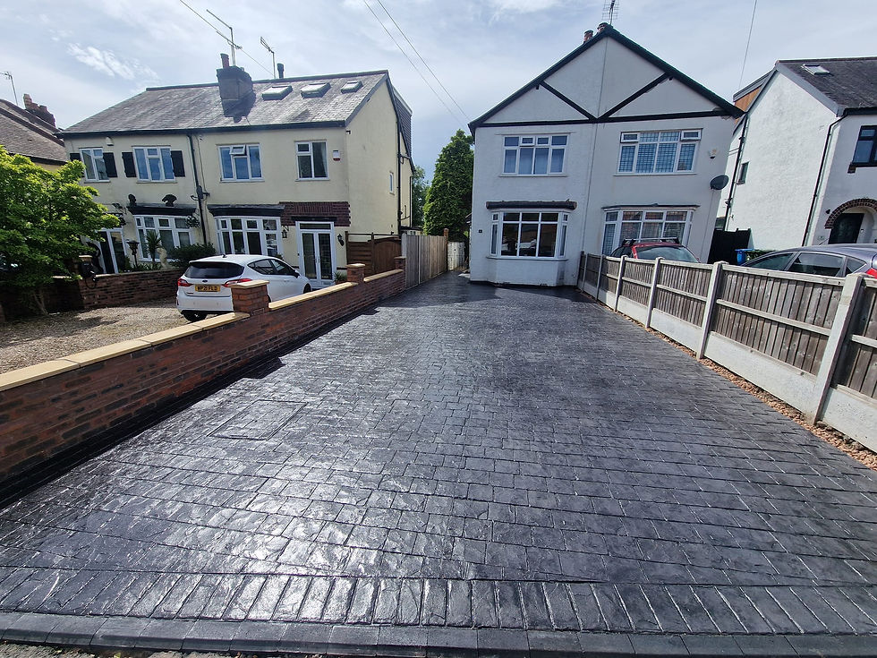 Concrete Driveways in Cannock