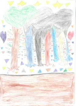 春日山公園の木