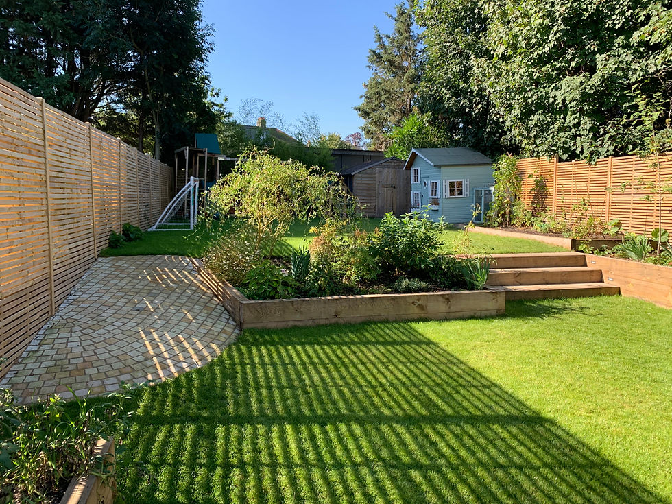 Large Garden Design Molesey