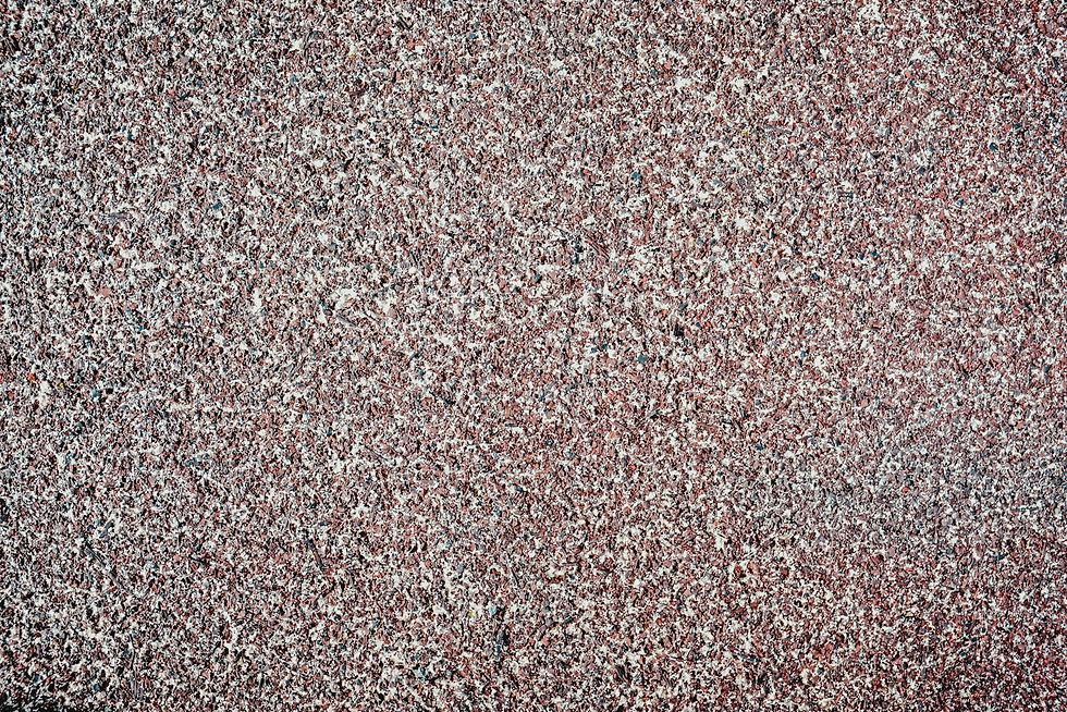 Close-up of a fine speckled resin bound aggregate surface
