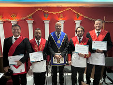 Reconhecimento dos Trabalhos Destaques do Grau de Aprendiz e Companheiro Maçom