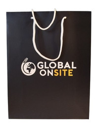 Luxury Paper Bags with PP and Ribbon Handles