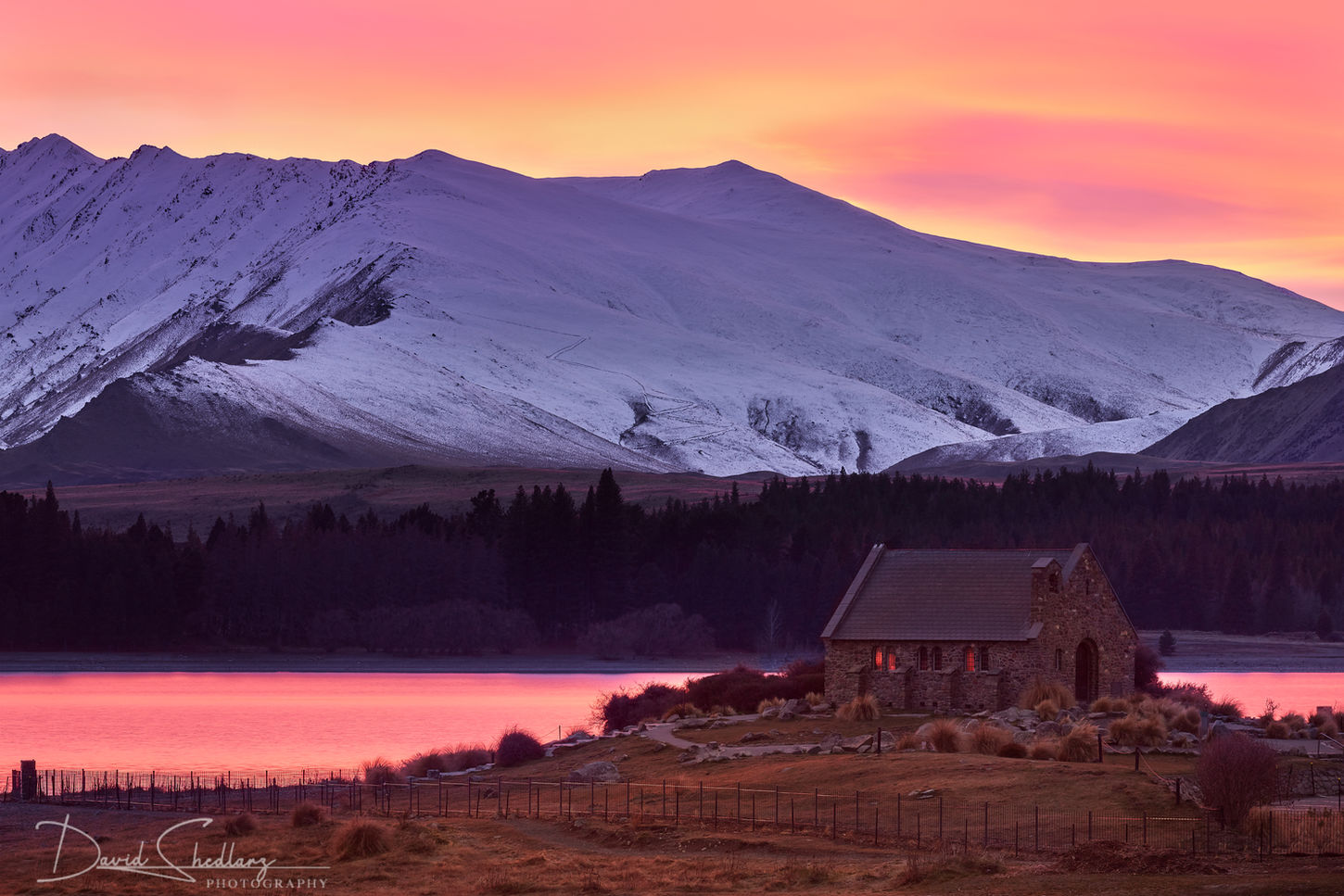 Sunrise Over Good Shephard
