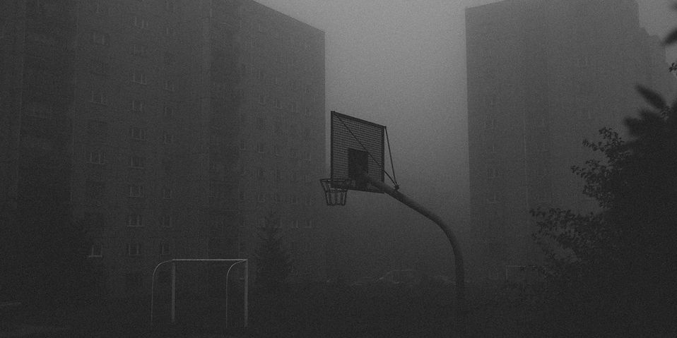 Foggy Urban Scenery