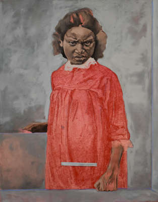 Rice paper, Oils, Oil Pastel and Ink on Calico
96.5 x 76. 5 cm